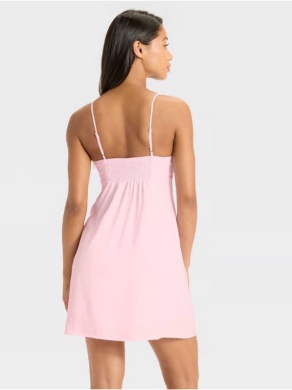 wild fable Light Pink Floral Slip Dress - Picture 2 of 12